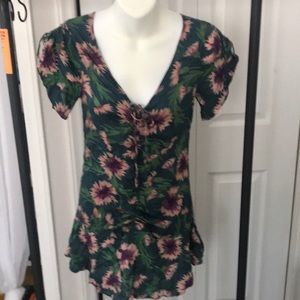 NWT urban outfitters floral Dress size xs